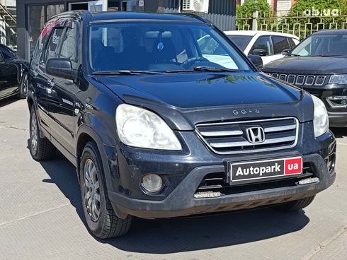 Honda CR-V 2005 черный - фото 14