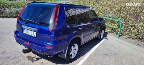 Nissan X-Trail 2002 синий - фото 12