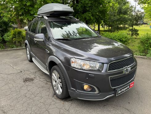 Chevrolet Captiva 2014 серый - фото 3
