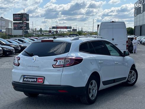 Renault Megane 2012 белый - фото 5