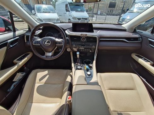 Lexus RX 2017 красный - фото 16