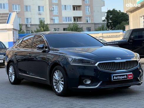 Kia K7 2017 синий - фото 3