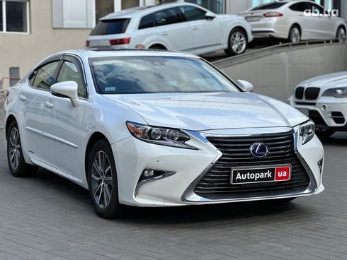 Lexus es 350 2018 белый - фото 3