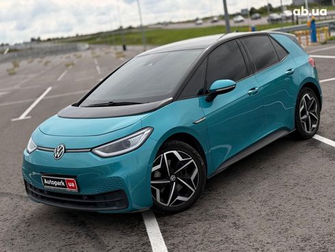 Volkswagen ID.3 2021 зеленый - фото 3