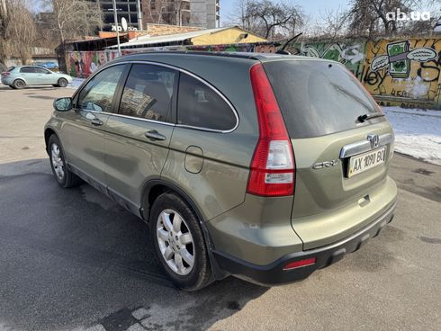Honda CR-V 2008 зеленый - фото 6