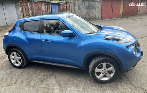 Nissan Juke 2018 голубой - фото 9