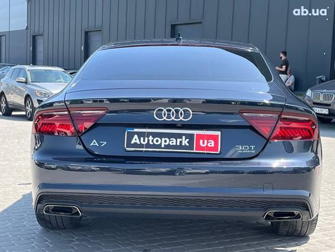 Audi A7 2016 синий - фото 38