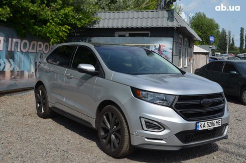 Ford Edge 2018 серый - фото 3