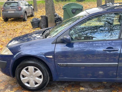 Renault Megane 2005 синий - фото 10