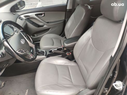 Hyundai Elantra 2015 черный - фото 16