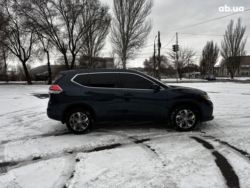 Nissan Rogue 2016 синий - фото 6