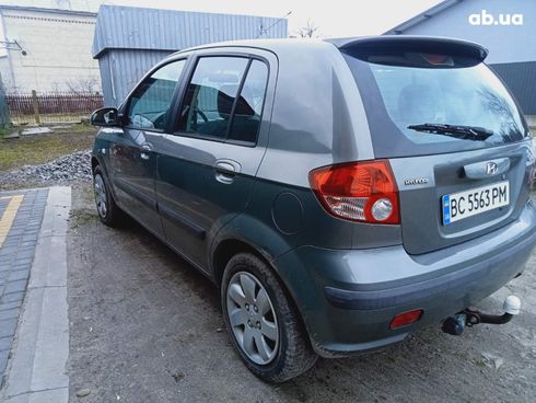 Hyundai Getz 2004 серый - фото 3