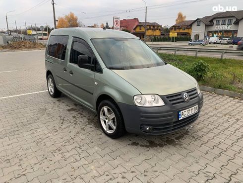 Volkswagen Caddy 2007 зеленый - фото 3