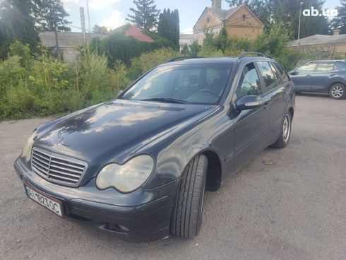 Mercedes-Benz C-Класс 2002 синий - фото 15