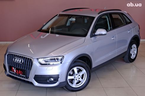 Audi Q3 2015 серебристый - фото 2
