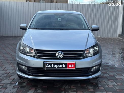 Volkswagen Polo 2018 серый - фото 8