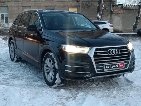 Audi Q7 2018 черный - фото 3
