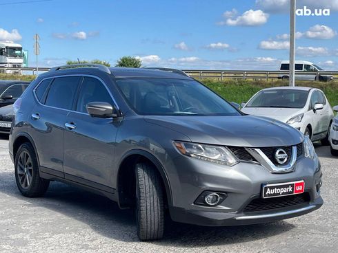 Nissan Rogue 2014 серый - фото 3