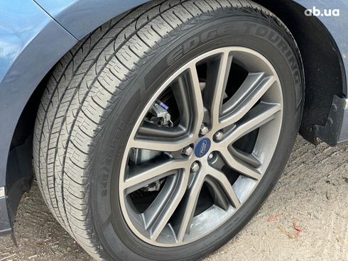 Ford Edge 2019 синий - фото 49
