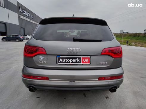 Audi Q7 2014 серый - фото 7