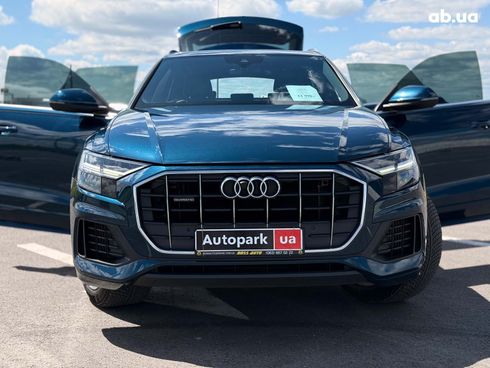 Audi Q8 2018 синий - фото 31