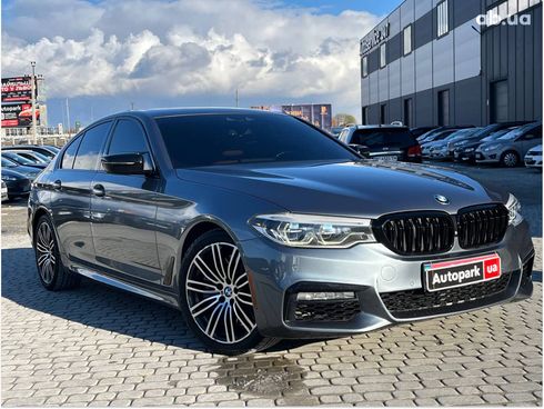 BMW 5 серия 2017 серый - фото 4