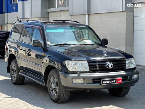 Toyota land cruiser 100 2007 черный - фото 9