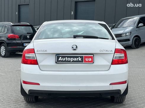 Skoda Octavia 2014 белый - фото 43