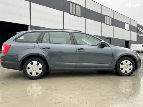 Skoda octavia a7 2015 серый - фото 13