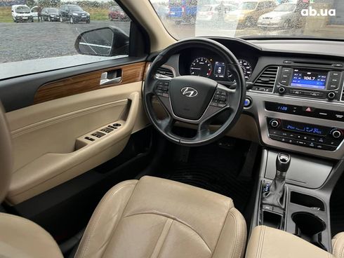 Hyundai Sonata 2015 черный - фото 22