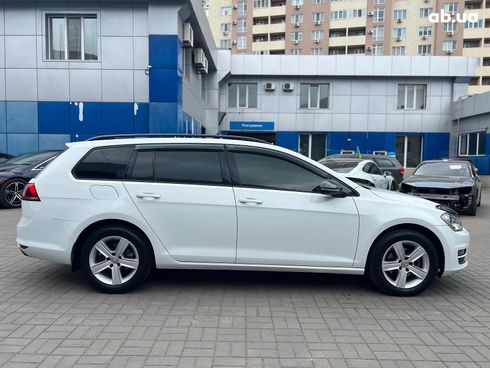 Volkswagen Golf 2014 белый - фото 7