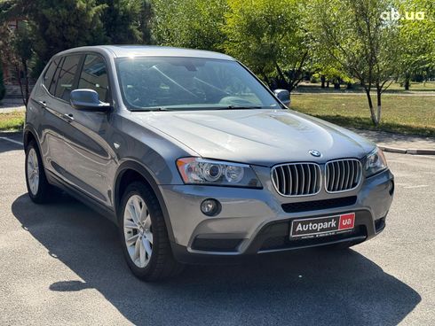 BMW X3 2013 серый - фото 7