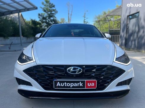 Hyundai Sonata 2020 белый - фото 2