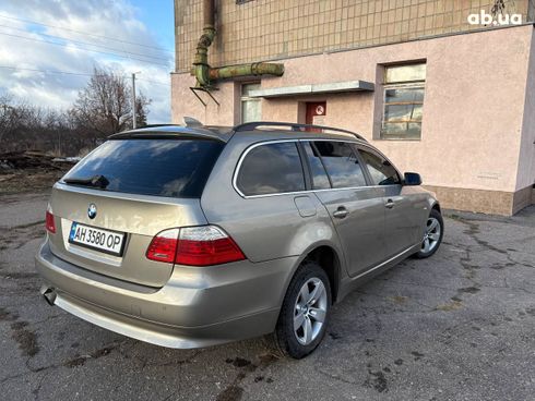 BMW 5 серия 2008 коричневый - фото 4