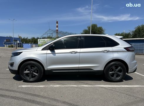 Ford Edge 2017 серебристый - фото 3