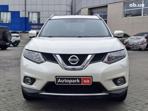 Nissan X-Trail 2017 белый - фото 2