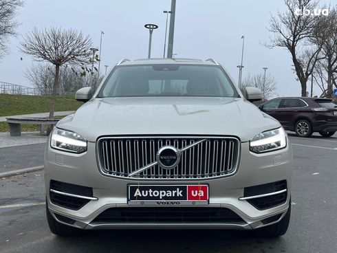 Volvo XC90 2016 бежевый - фото 2