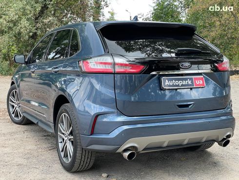 Ford Edge 2019 синий - фото 34