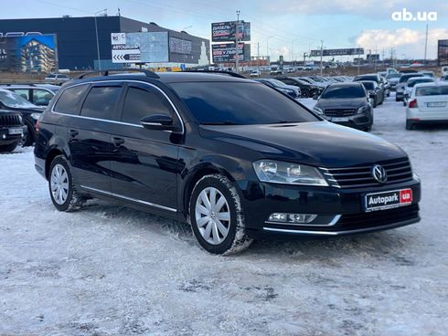 Volkswagen passat b7 2011 черный - фото 2