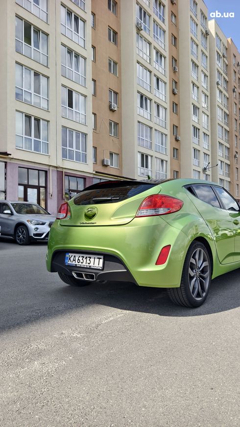 Hyundai Veloster 2012 салатовый - фото 4