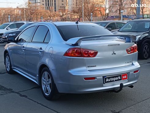 Mitsubishi lancer x 2008 серый - фото 3