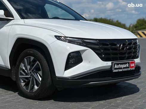 Hyundai Tucson 2021 белый - фото 9