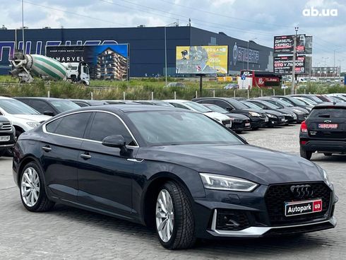 Audi A5 2017 серый - фото 4