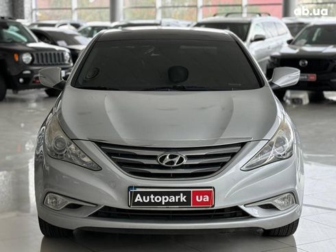 Hyundai Sonata 2014 серый - фото 2