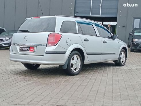 Opel Astra 2006 серый - фото 6