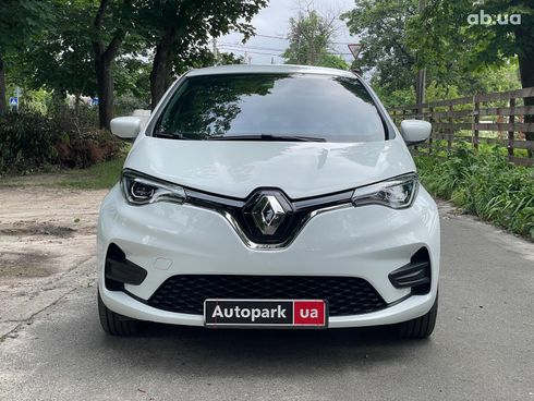 Renault Zoe 2021 белый - фото 2