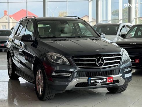 Mercedes-Benz M-Класс 2013 серый - фото 3