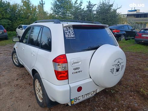 Chery Tiggo 2008 белый - фото 3