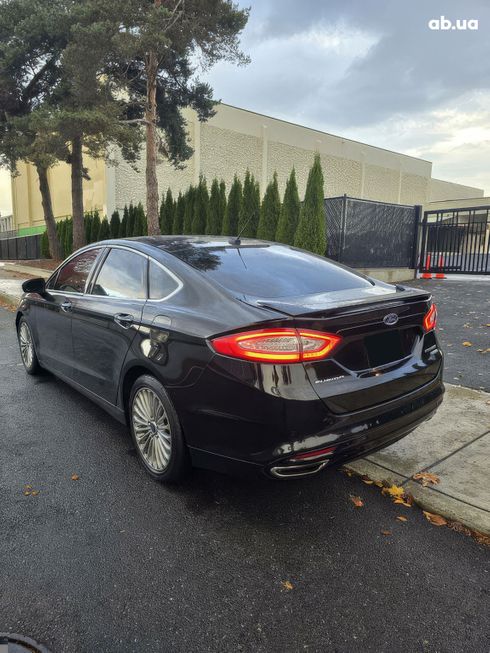 Ford Fusion 2016 черный - фото 4