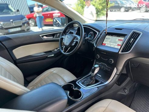 Ford Edge 2016 синий - фото 31